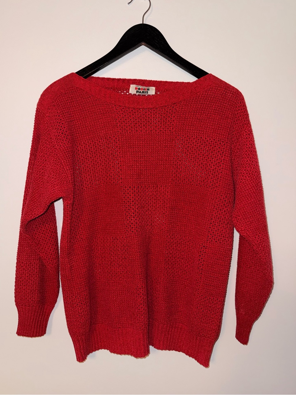 Rodier Paris Knit Sweater size Small